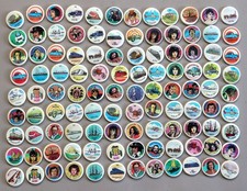 100 Coca-Cola Knippelbilder 70er 80er Jahre Vintage Sammlerbilder Flaschendeckel