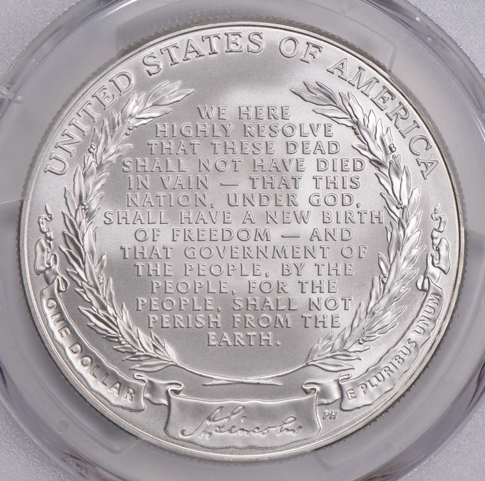 MS70 2009-P Abraham Lincoln Commemorative Dollar PCGS Blue Label *8170 - Image 4 of 4