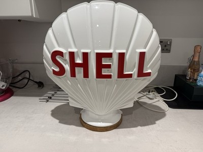 Shell Petrol Perspex Pump Globe Man Cave Garage Automobilia