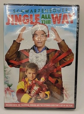 Jingle All The Way DVD w Extended Directors Cut Arnold Schwarzenegger New Sealed
