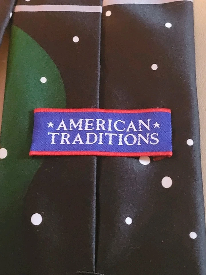 CORBATA HOMBRE TRADICIONES AMERICANAS FÚTBOL RENO TEMA 100% POLIÉSTER 57" X 4" Foto 4 de 4