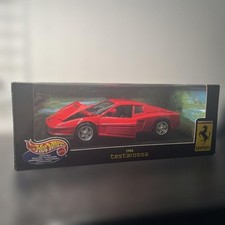 Ferrari Testarossa 1/18 Kyosho HotWheels Diecast Model, Opened, Good Condition