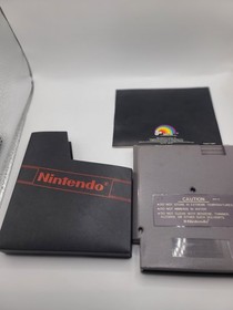 Nintendo Gotcha the Sport NES  Box Game Cart with Sleeve and Manual Styrofoam