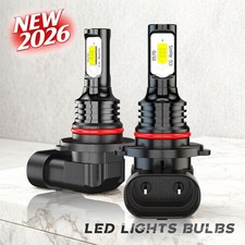 2x 9145 9140 LED Fog Light Bulbs for Ford F150 2006-2022 6000K Cool White