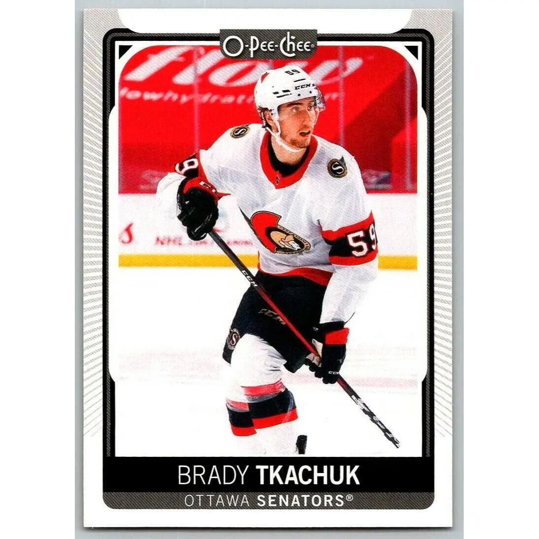 Brady Tkachuk Signed Ottawa Senators Full-Size Helmet FS