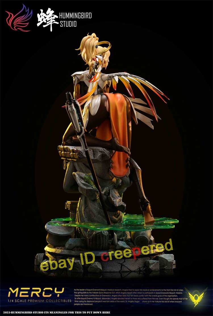 柑*菜様 HUMMINGBIRD STUDIO 1/4 Mercy マーシー Hummingbird Studio Overwatch Mercy 1/4 scale Limited Statue