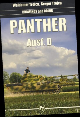 Trojca Panther Ausf. D Drawings and Color Farbprofile Farbzeichnungen