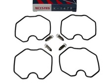 Float Chamber Gasket + Valve Honda CB750F2/K7/A/650RC03/550K 4 Pieces Each