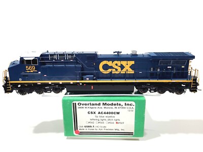 Overland OMI CSX GE AC4400CW CSX Transportation #569 HO Brass Model #6589.1