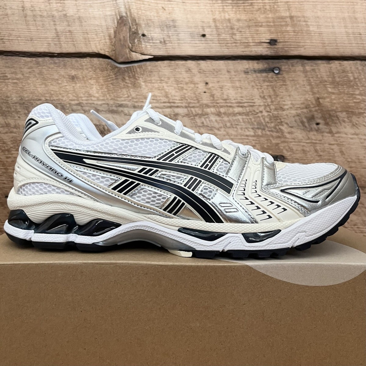 ASICS Gel-Kayano 14 White Midnight Cream Silver 1202A056-109 ASICS Gel-Kayano 14 White Midnight Cream Silver 1202A056-109