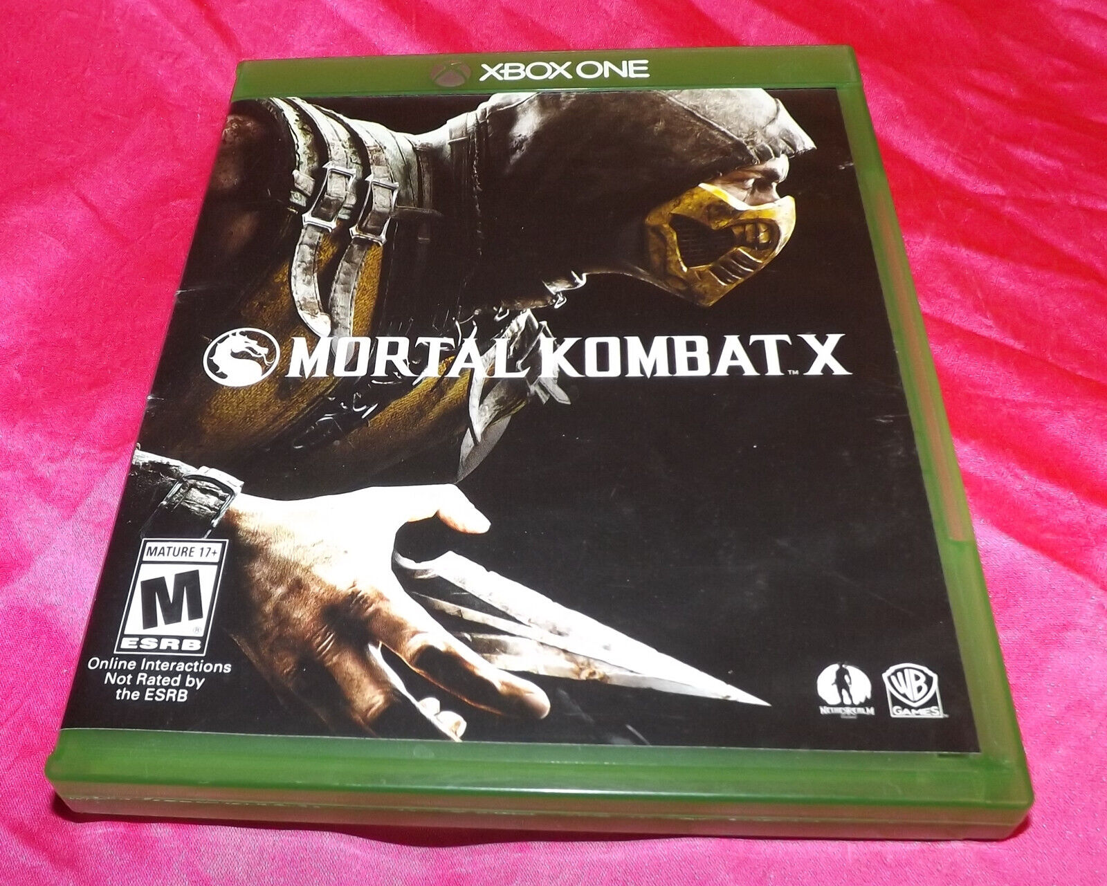 Mortal Kombat X 10 - Xbox One XB1 Video Game Complete with Manual CIB  883929426393