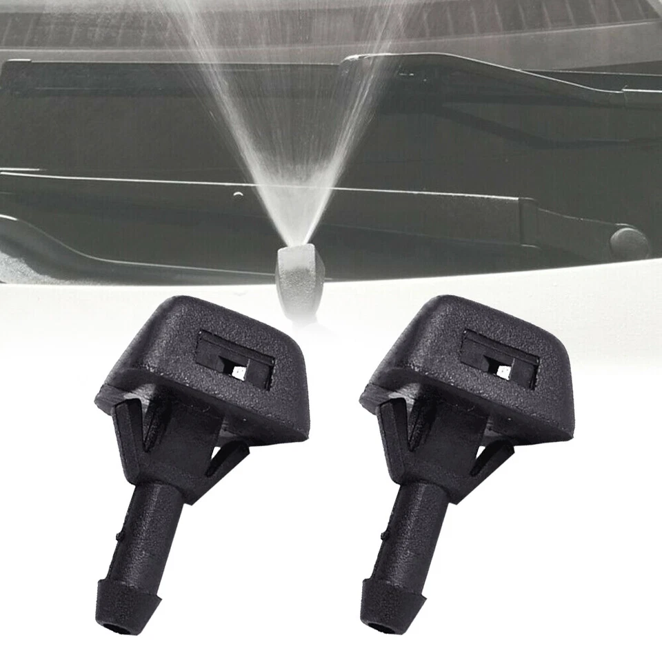 For Volvo S70 S40 S80 C70 XC90 2X Spray Washer Nozzle Front Windshield Wiper Set - Image 3 of 4