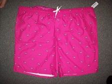 Old Navy Swim Trunks Men's Printed Fish New