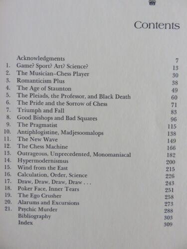 Grandmasters of Chess by Harold C Schonberg HC, 1st edition 1973, older notation - Picture 3 of 5