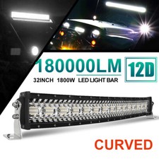 32 Inch Curved Led Work Light Bar Spot Off Road Suv Driving Lamp Car 4wd Truck 32 Inch Curved Led Work Light Bar Spot Off Road Suv Driving Lamp Car 4wd Truck