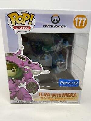 Funko Pop! D.VA with Meka Blueberry Overwatch Blizzard Walmart Dva D Va Pop 177 889698291613 | eBay