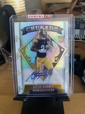 2021 Rookies And Stars Najee Harris Silver Crusade Auto /99 Pitt Steelers
