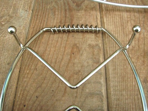 Vintage Chrome Casserole Trivets Serving Ware Corning Ware Table Trivets Lot - Picture 5 of 13