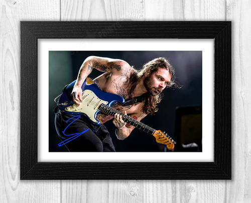 Simon Neil Biffy Clyro A4 signed photograph picture poster with choice of frame - Picture 7 of 10