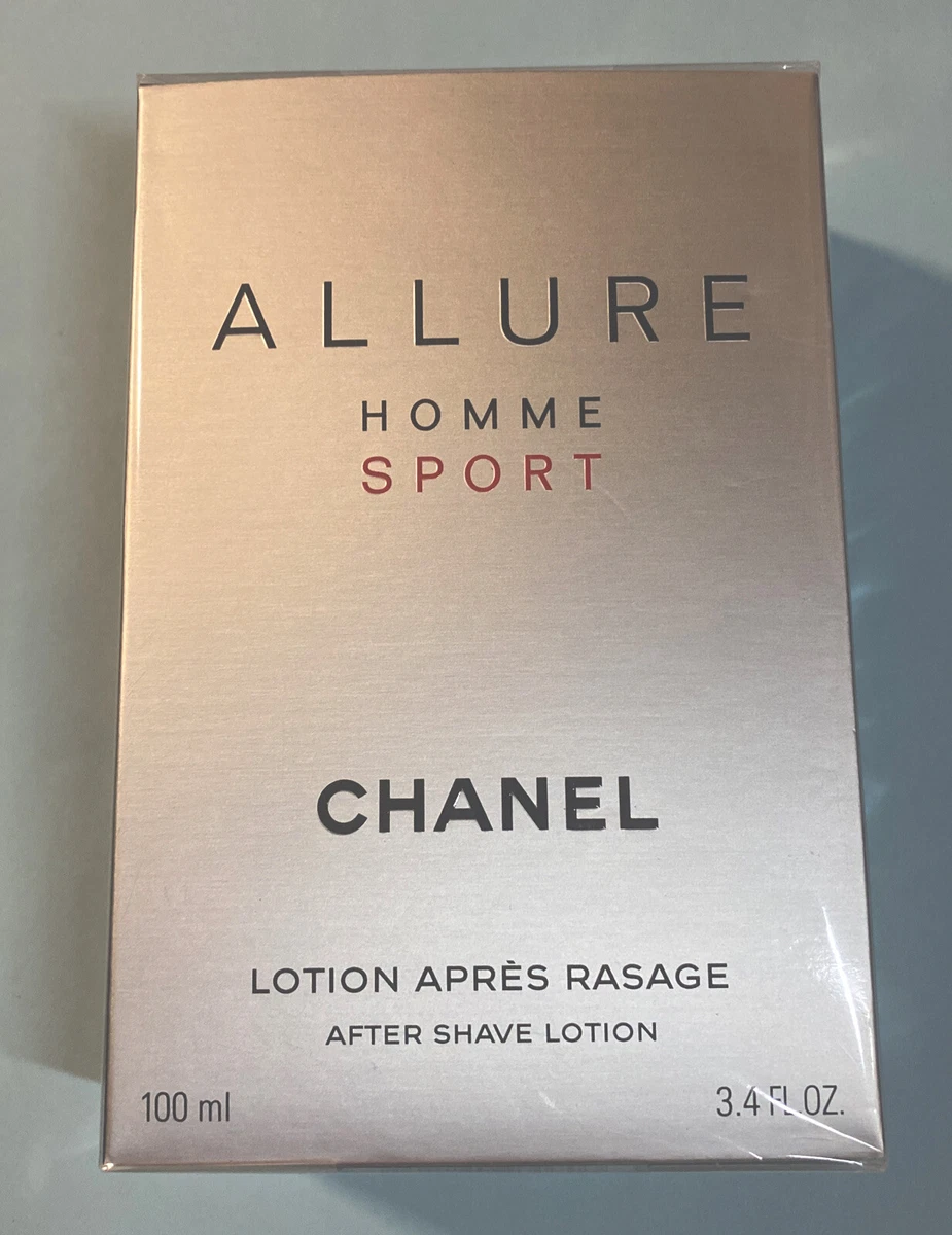 CHANEL ALLURE HOMME SPORT 100ml 3.4.Oz AFTER SHAVE LOTION