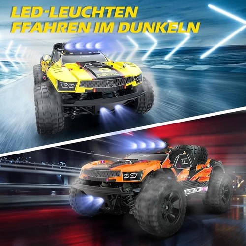 DEERC 9201E 4WD 1:10 Large RC Car 48+ KM/H Off Road Truck Remote Control Cars - Picture 6 of 12