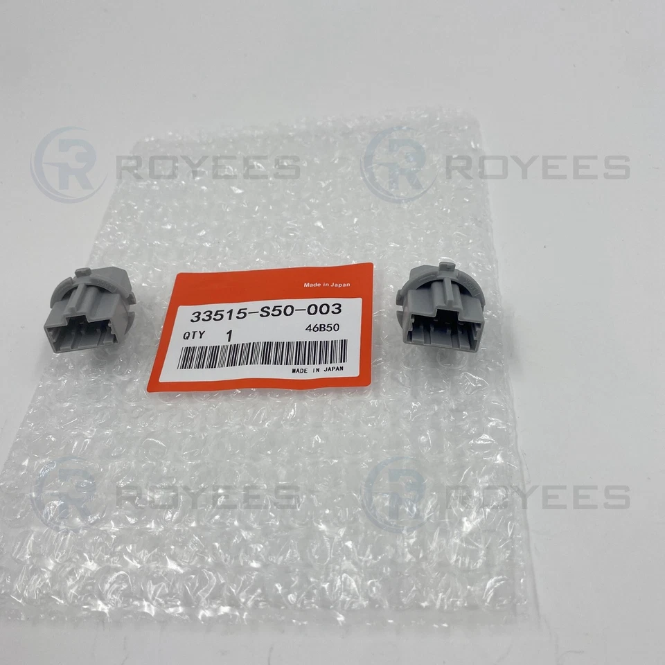 2 x Brake Tail Lamp Rear Light Bulb Socket Holder for Acura TSX RL CL T20W W Foto 3 de 4