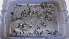 1975 Honda CB360 Twin CB 360 HM540B. Engine misc nuts bolts hardware