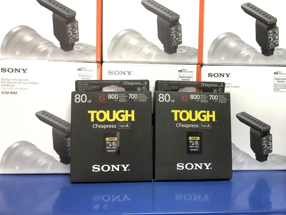 Sony CEA-G80T 80GB CFexpress Type A Camera Memory Card for A1 FX3 FX6 A7S3 A7M4 - Image 2 of 3