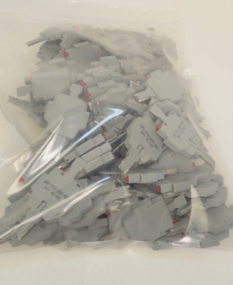 Lot of 100 - WAGO 281-512/281-501 Fuse plug - with pull-tab