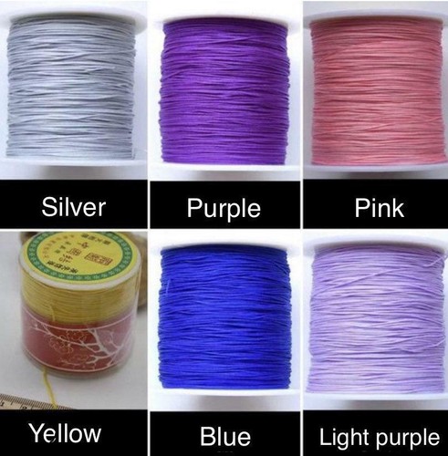 0.5mm Nylon Chinese Knotting Cord - 150m, 164yd - Jewellery String 33 Colours - Picture 5 of 45