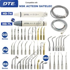 Woodpecker DTE Dental Scaler Tips Ultrasonic Scaler Handpiece Fit NSK SATELEC