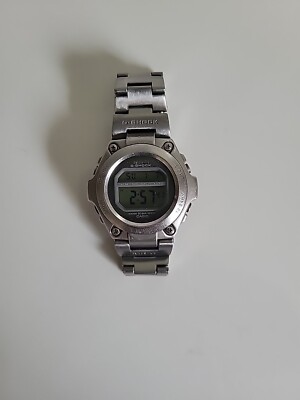 CASIO G-Shock MR-G100 Silver Digital watch men's battery