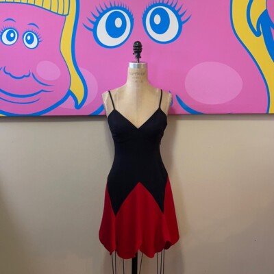 Moschino Cheap and Chic Red Heart Dress