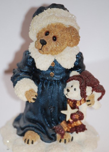#228327 Statuina "Genevieve Berriman con Brady" Catch A Falling Star Boyds Bear - Foto 1 di 9