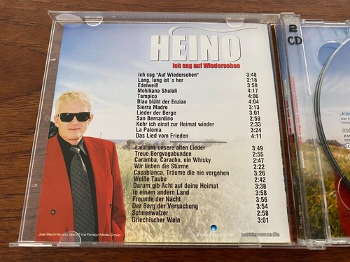 HEINO "ICH SAG AUF WIEDERSEHEN" 2005 2 X CD SET MONTANA JOAN RECORDS 24 TRACKS - 第 16/24 張圖片