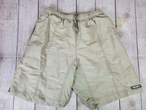 Canari Shorts Herren Größe LARGE beige Canyon Gel Baggy Radsport Bike Short