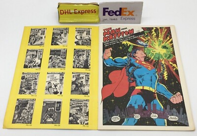 Superman PR-33 Book & EP Record Set DC Comics 1978 From Japan | eBay