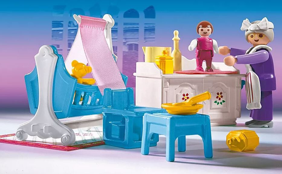 Playmobil 70892 Chambre D'enfants – Pour Maison De Poupée Nostalgie, Neuf