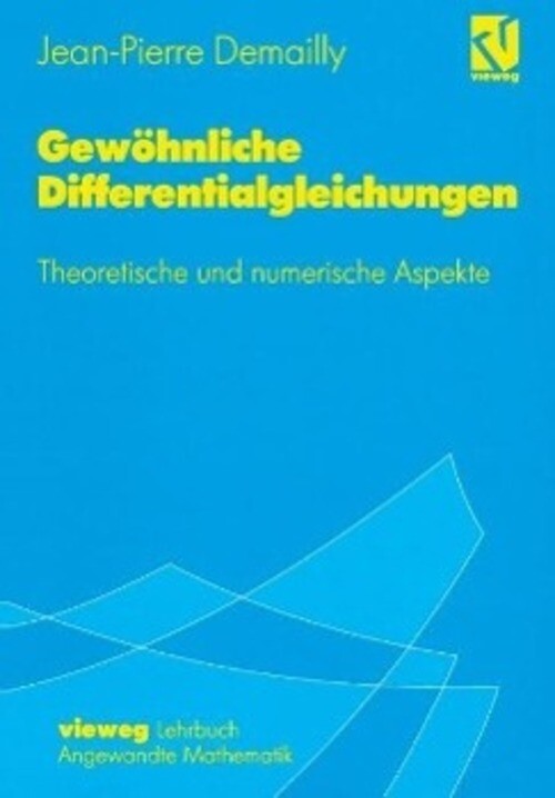 Jean-pierre Demailly | Gewöhnliche Differentialgleichungen |