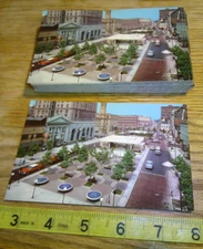 original Vintage Lot 50 beautiful Central plaza Canton Ohio same scene in pack
