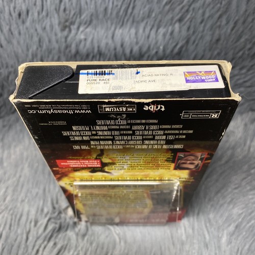 Pure Race VHS Tape 2001 First Rites The Asylum Rocco Devilliers Rare Movie - Picture 7 of 8