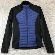 Lucy Tech Winter Warrior Insulated Jacket Blue Black Reflective Womens Small