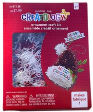 Creatology Christmas Ornament Craft Kit - Santa Hat Brand New