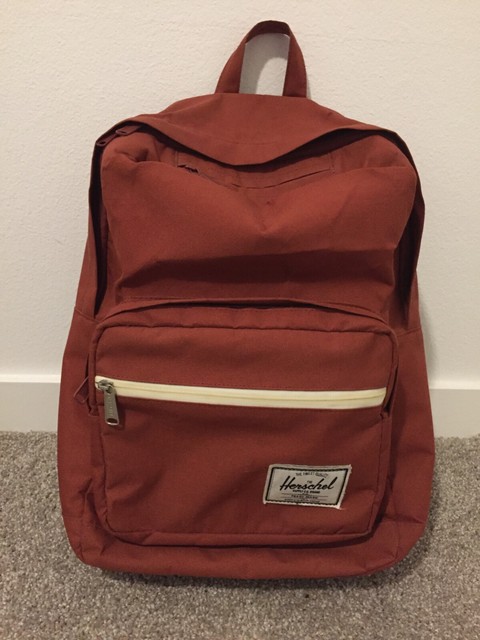 herschel pop quiz backpack red