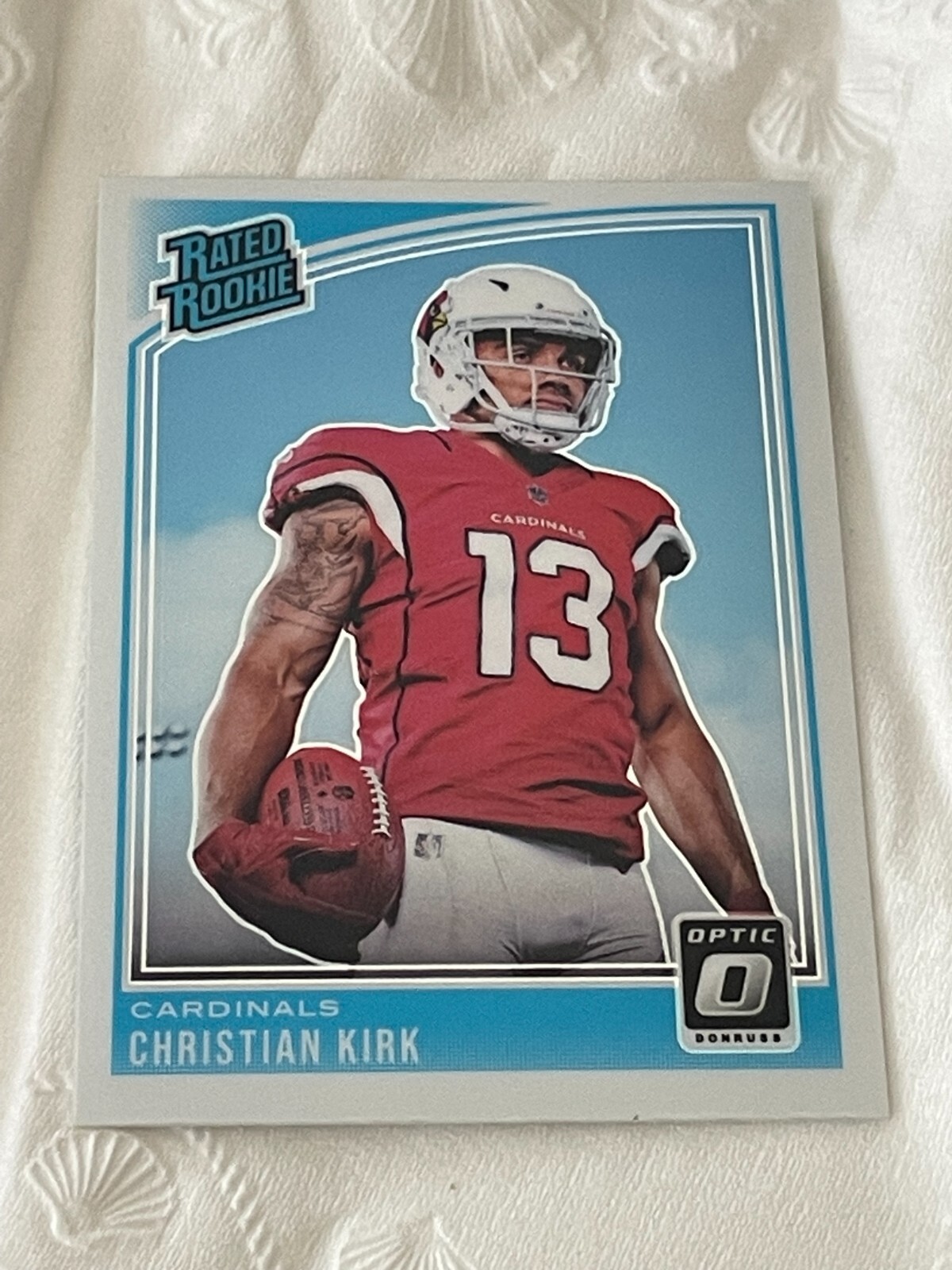Christian Kirk 2018 Donruss Optic Rated Rookie RC #163  Football Card