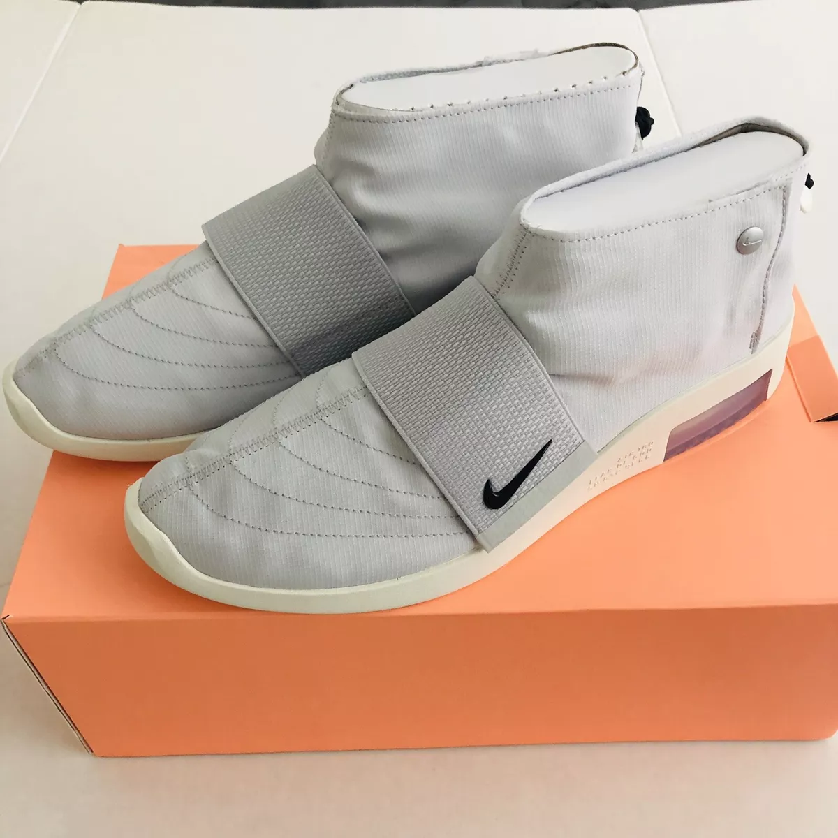 Nike air fear of god moccasin light bone sale
