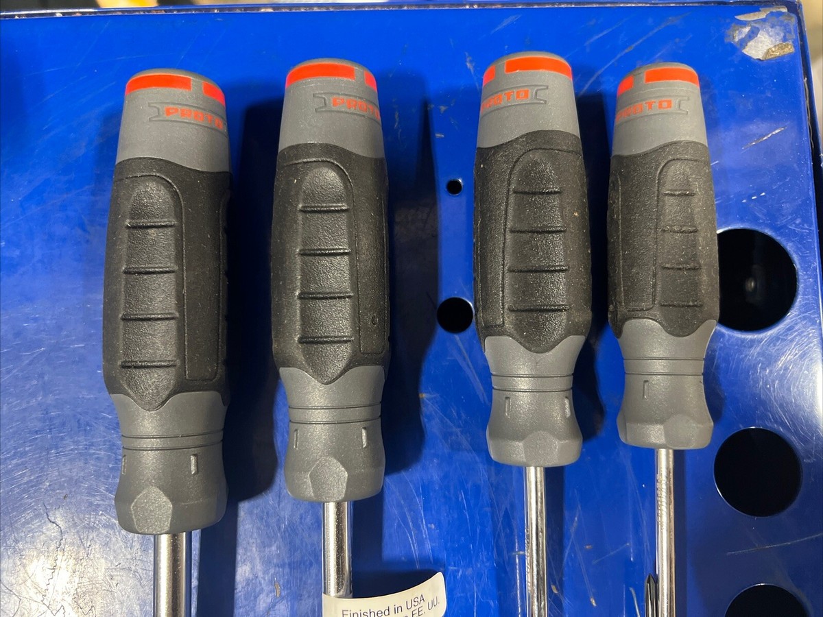 Proto Duratek 6pc Phillips Screwdriver Set w/ Comfort Handle
