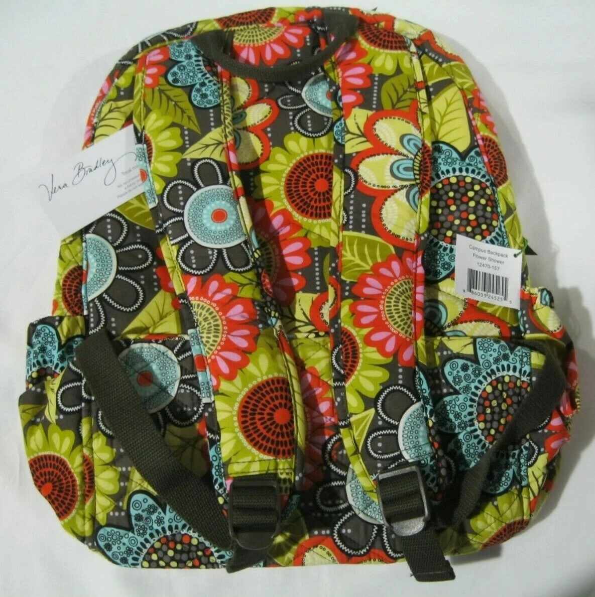 Vera bradley hot sale flower shower backpack