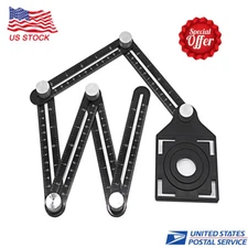 Adjustable Ceramic Wall Tile Glass Hole Saw Cutter Guide Opening Locator Tool