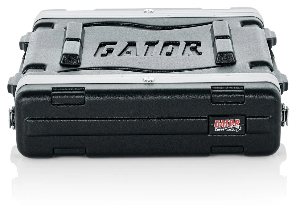 Gator Lightweight Molded 2U Rack Case with Heavy Duty Latches (GR-2L) - Image 2 of 4